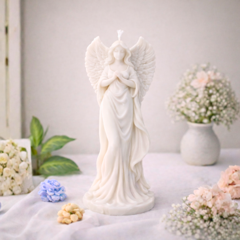 ARCHANGEL RITUAL CANDLE (Made From Natural Beeswax) - Image 6