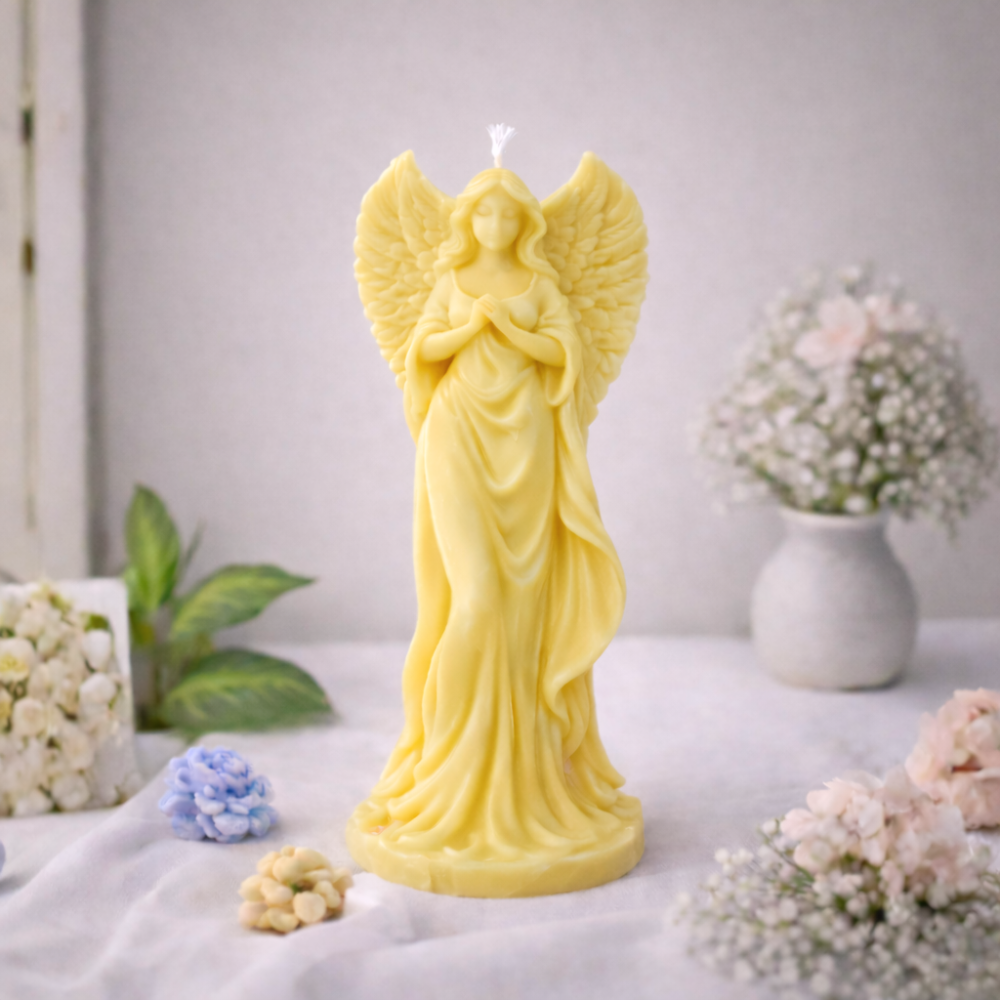 ARCHANGEL RITUAL CANDLE (Made From Natural Beeswax) - Image 5