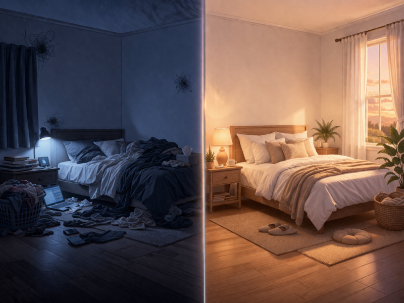 How Your Bedroom Energy Shapes Your Mood and Sleep