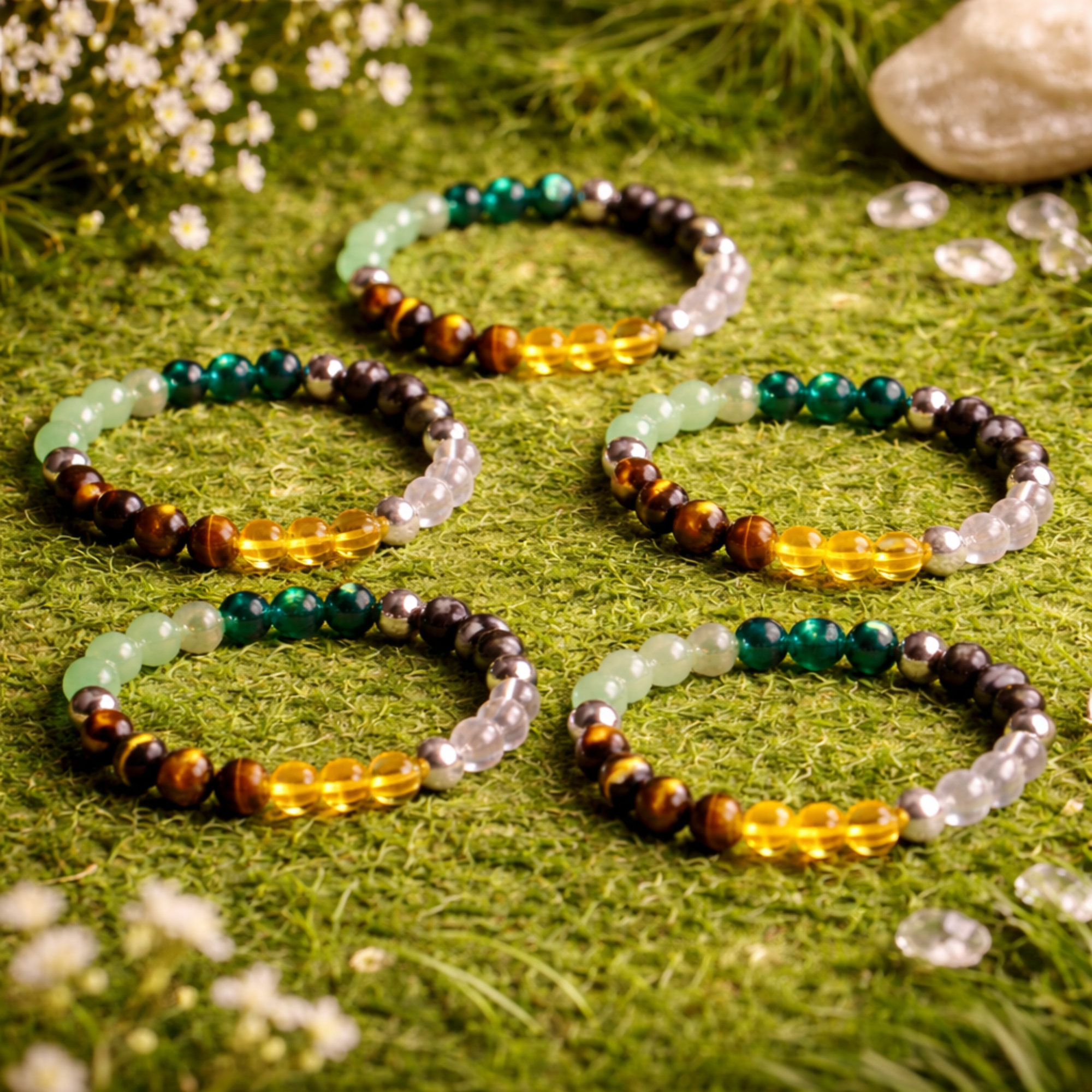 Money Magnet Healing Crystal Bracelet - Wealth, Success & Motivation - Image 5