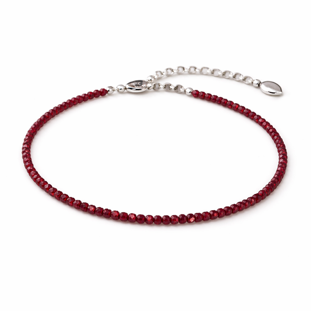 GARNET ANKLET - Passion, Vitality & Ground Energy - Image 2