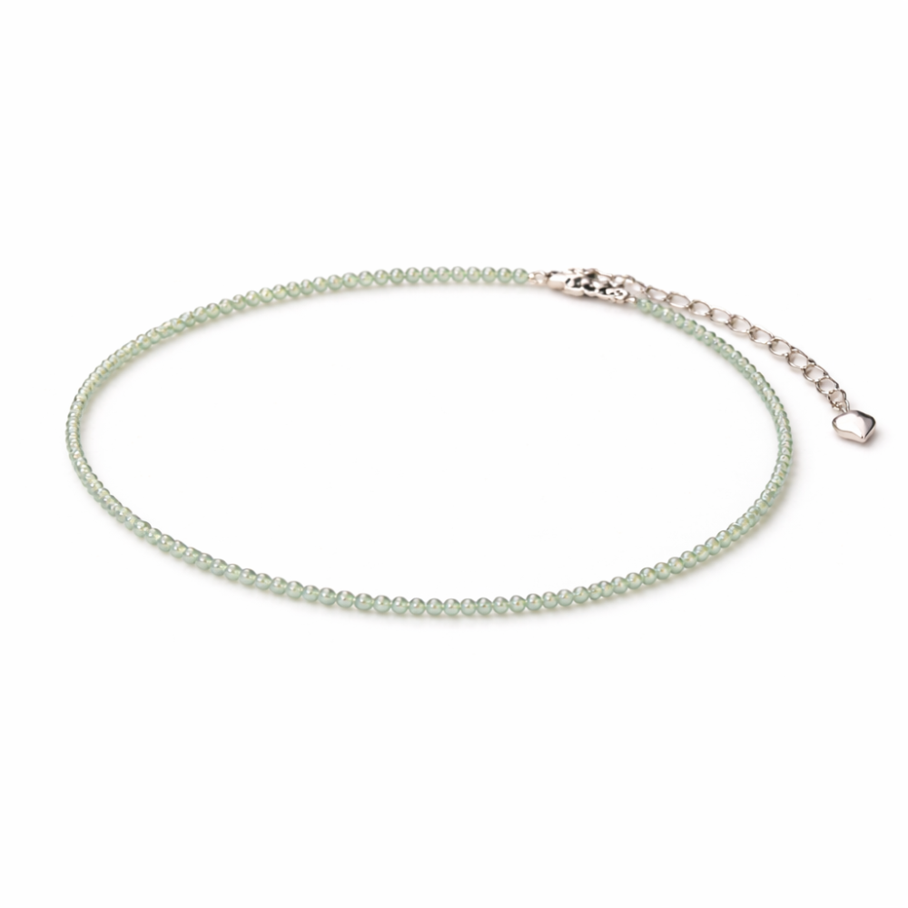 GREEN AGATE ANKLET - Balance, Calmness, Emotional Stability - Image 3