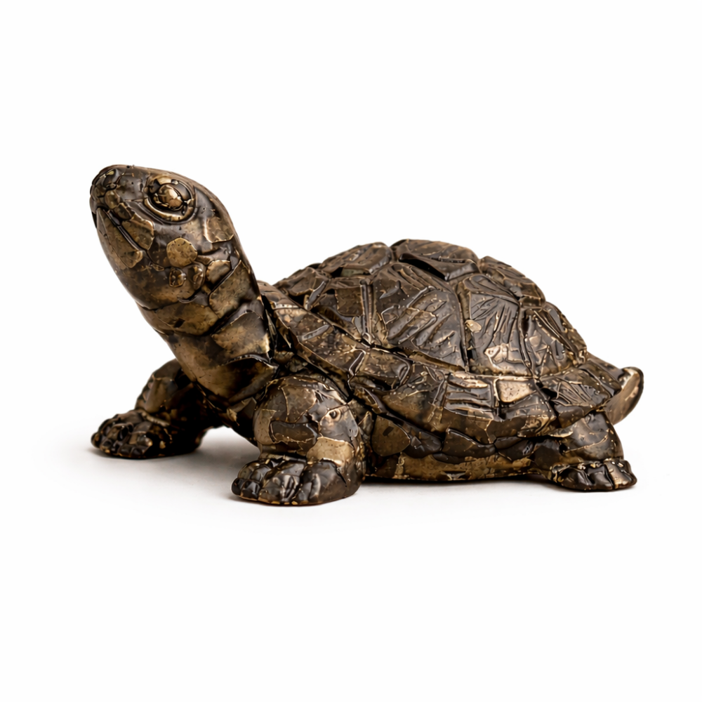 VASTU PYRITE TORTOISE (KACHHUA) - Protection, Stability & Wealth Energy - Image 5