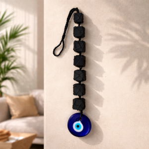 BLACK TOURMALINE CUBES HANGING - Protection, Shielding & Grounding