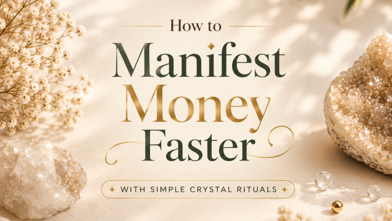 How to Manifest Money Faster With Simple Crystal Rituals