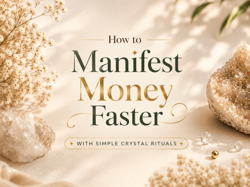 How to Manifest Money Faster With Simple Crystal Rituals